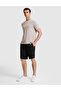 Black Comfort Fit Knitted Shorts 50332490-Vr046 - 3