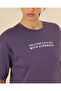 Women Purple Graphic T Shirt - 4