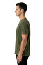 Men's 3-Pack Cotton Short Sleeve Crew Neck Comfortable Fit Basic T-Shirt Black White Khaki - 4