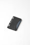 Genuine Leather Unisex – Slim Design Multi-Compartment Card Holder - 2525 - Black/Parliament - 2