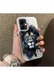 Tecno Spark Go 2 Compatible Silicone Edge Hard Back Case Couple Phone Case Lion Pattern - 3