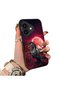حافظة هاتف متوافقة مع iPhone 17 مصنوعة من السيليكون ذات حافة صلبة وخلفية صلبة بنمط فينوم