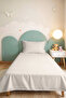 Minimal Young Room Single Pique Set - Ecru Quilted 160X220 cm Seasonal Bedspread - 2