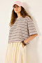 Striped Basic Tshirt - 4