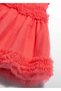 Mayoral Abel Lula Baby Girl Tulle Dress Orange - 4