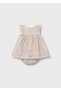 Newborn Baby Girl Dress Pink - 2