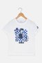Kids Boy Sportswear Fit Short Sleeve Outdoor T-Shirt, White - 2