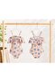 Girl's Open-Side One-Piece Swimsuit Sea Beach Pool Swimwear 1-2 2-3 3-4 4-5 5-6 Age Matching Patterned Digital Print Fabric - 2