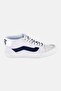 Men Knu Mid Lace Up Skate Shoes, Off White - 4