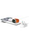 MagSafe 3-in-1 Fast Wireless Charger, MFi Certified Travel Pad for iPhone, Apple Watch, AirPods