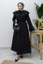 Baby Collared Buttoned Dress Tsd260250 Black - 3
