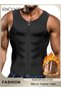 Men's Trainer Vest, Waist Trainer Sweat Shirt For Men Weight Loss, Corset Tank Top Shapewear Slimmin