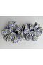 Women's Floral Pattern Scrunchie 2-Pack Hair Clip - 3