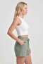 Women's Çağla Relaxed Fit Striped Pocket Shorts - 2