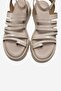 Elsa Cream Genuine Leather Multi-Strap Women's Flip-Flop Sandals - 2