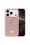 Apple iPhone 17 Pro Max Case with Silicone Edges and Shiny Lux Diamond Cover