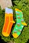 Unisex Left and Right Suds Beer Patterned Socks - 4