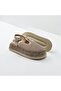 Women's Genuine Suede Perforated Sandals - 4