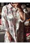 Italian Linen Long Shirt – Lightweight and Comfortable with Floral Pattern - 3