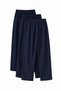 Set of 3/Pack Unisex Men'S/Women's Regular Fit/Comfortable Cut/Comfortable Fit Multi-Color Pipe/Straight Leg Sweatpants - 3