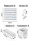 CozyNest Pegboard Wall Organizer Kit, Wall Shelf Storage Display Rack, 6 Pack Modular Hanging for Wall - 6