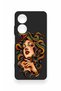 Oppo A60 Compatible Medusa Patterned Silicone Case - 2