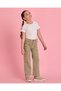 Girls Ivory Schiffly Jersey Top - 5