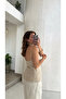 Backless Buttoned Stylish Blouse - 2