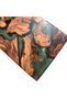 Natural Olive Wood 40 X 19 cm Emerald Green Colored Epoxy Presentation Cutting Board - 4