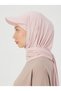 Women's Hooded Neck Covering Sporty Comfortable 100% Cotton Combed Cotton Hijab Bonnet - 5