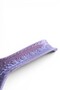 Handmade Lilac Ceramic Spoon Holder, Flower Patterned Spoon Rest, Modern Kitchen Spoon Rest 24X12 cm - 5