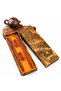 Natural Wood Chopstick Set 2 Pairs – 22.9 cm Chopsticks with Dragon Pattern and Chopstick Holders in Box - 7