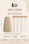 New Season Linen Blend Bell Skirt with Elastic Waist - 4