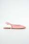 Carleone Pink Women's Shoes with Open Back and Mesh Detail - 2