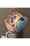 Samsung Galaxy A51 Compatible Silicone Edge Hard Back Case Couple Phone Case Heart Pattern - 4