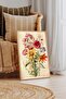 Yellow Flowers on Newspaper - Floral Decorative Framed Mdf Painting