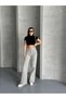 Women's Spanish Flare High Waist Jeans 100% Cotton - 3