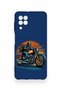 Samsung A22 Compatible Moto Rider Patterned Silicone Case - 2