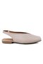 261-106 Genuine Leather Daily Women's Flat Shoes-Silver - 2