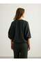 Kaya Buttoned Blouse - Siyah - 4