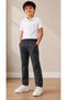 Girls' and Boys' Pants with Ribbed Waist for Daily and School Use