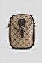 Women's Mink Dotted Cross Strap Hand & Shoulder Bag 406 - 3