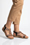 Black Women's Sandals 4053 Z - 3