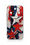 Honor Magic 8 Lite Compatible Star Flag Patterned Silicone Case - 2
