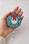 Sewing Tape Measure, Garland-Shaped Automatic Tape Measure Very Stylish! Comfortable Silicone Surface - 2