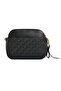 Women's Embossed Patterned Faux Leather Shoulder Bag with Adjustable Strap - 7