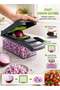 Multifunction Vegetable Chopper | Onion Cutter Slicer Dicer 16 In 1 | Manual Food Processor With Blades Container For Kitchen Prep - 5