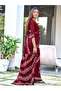 Maroon Pure Cotton Batik Print Saree - FFT7375 | Maroon - 3