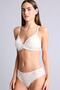 100% Cotton Lace Detailed Brazilian Panties H3272Ax26Sp - 2