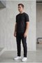 Men's Black Color Summer Favorite Regular Fit T-Shirt - 2